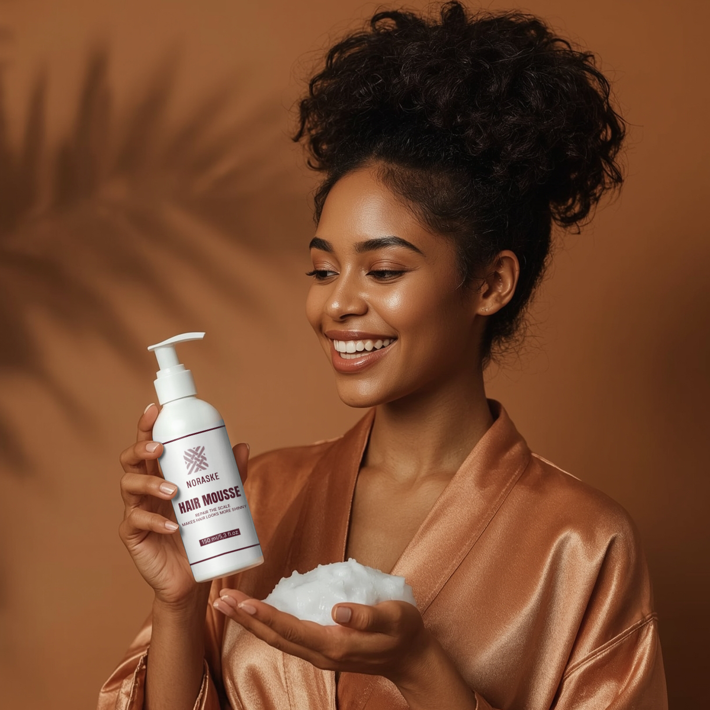 Noraske™ CurlLift – Mousse Volume & Définition