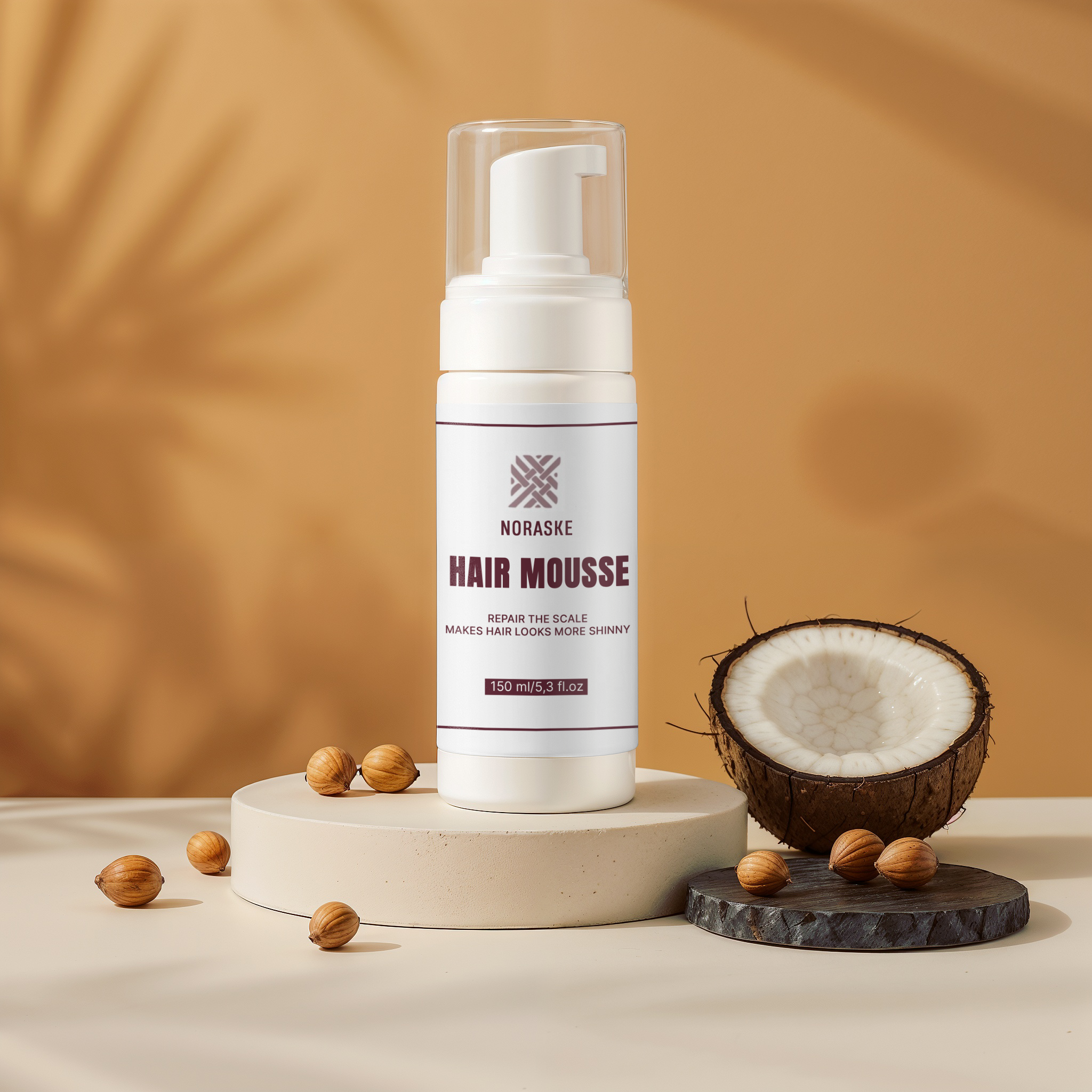 Noraske™ CurlLift – Mousse Volume & Définition