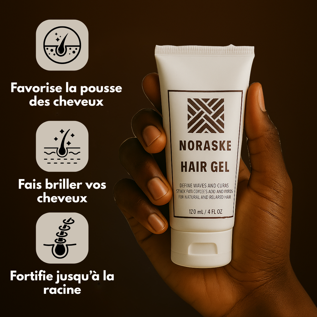 Noraske™ FlexiHold – Gel Coiffant Définition & Fixation